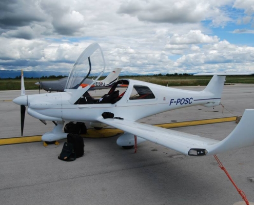 Mit dem Sportflugzeug nach Kroatien